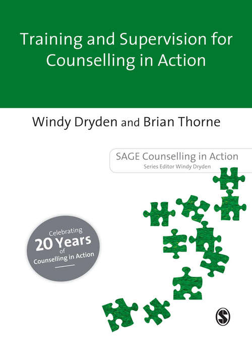Book cover of Training and Supervision for Counselling in Action