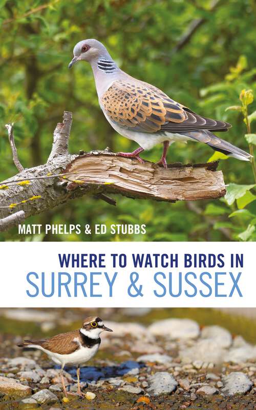 Book cover of Where to Watch Birds in Surrey and Sussex (Where to Watch Birds)