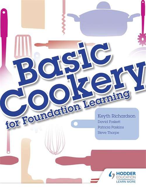 Book cover of Basic Cookery for Foundation Learning (PDF)