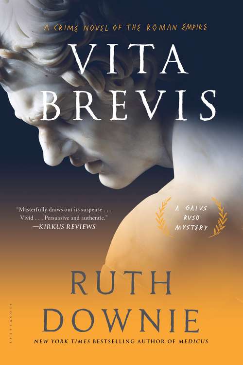 Book cover of Vita Brevis: A Crime Novel of the Roman Empire (The Medicus Series #7)