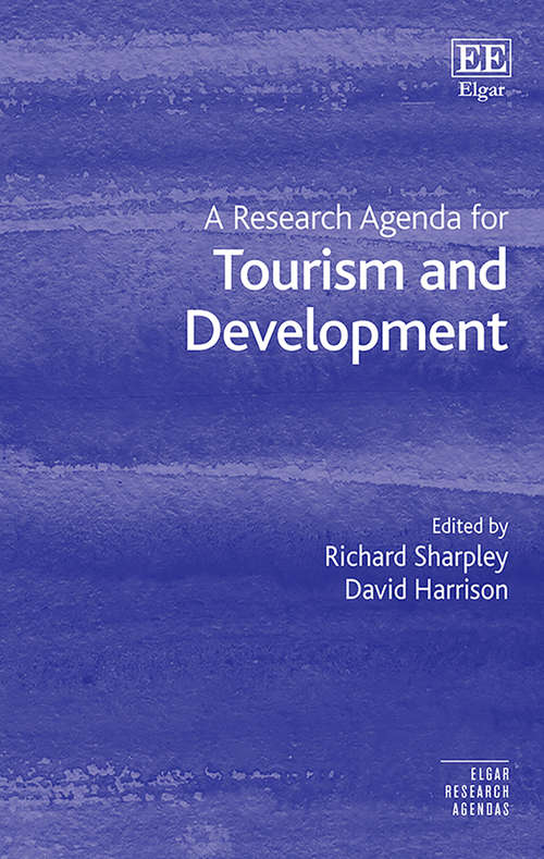 Book cover of A Research Agenda for Tourism and Development (Elgar Research Agendas)