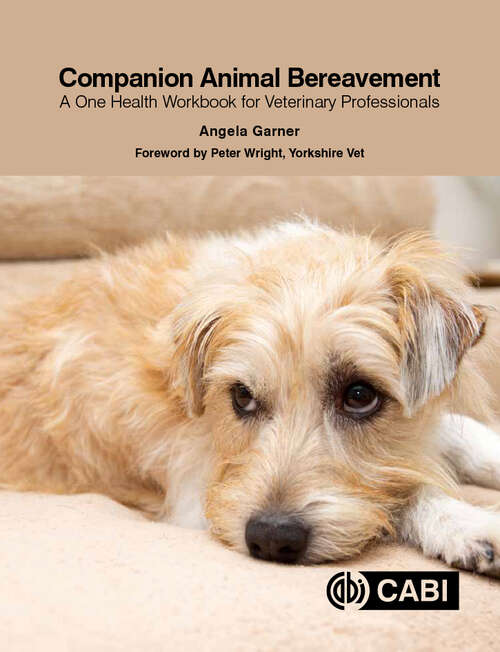 Book cover of Companion Animal Bereavement: A One Health Workbook for Veterinary Professionals