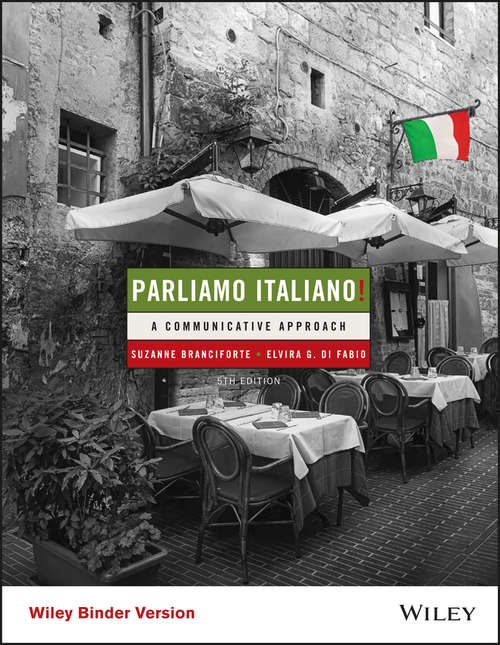 Book cover of Parliamo italiano!