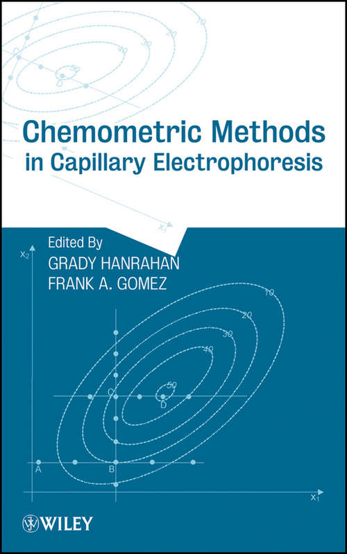 Book cover of Chemometric Methods in Capillary Electrophoresis