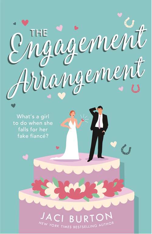 Book cover of The Engagement Arrangement: An accidentally-in-love rom-com sure to warm your hearts (Boots and Bouquets) (Boots and Bouquets)