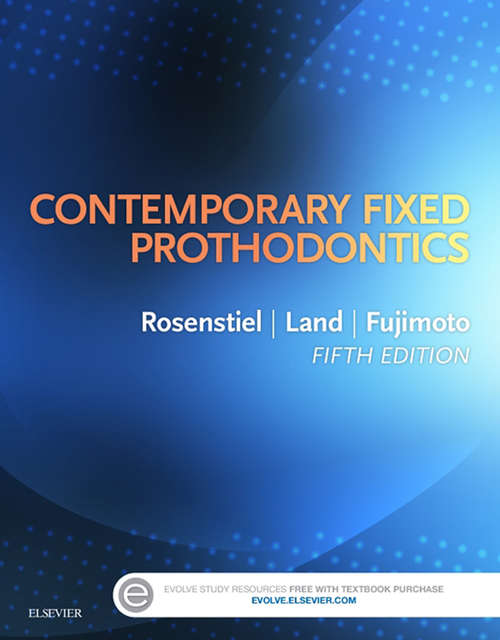 Book cover of Contemporary Fixed Prosthodontics - E-Book (4)