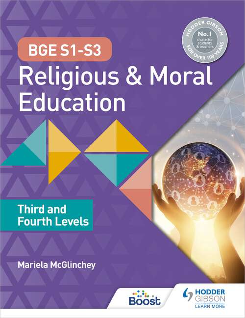 Book cover of BGE S1-S3 Religious and Moral Education: Third and Fourth Levels