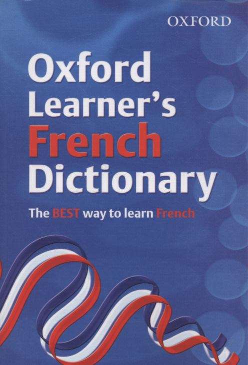 Book cover of Oxford Learner's French Dictionary (PDF)