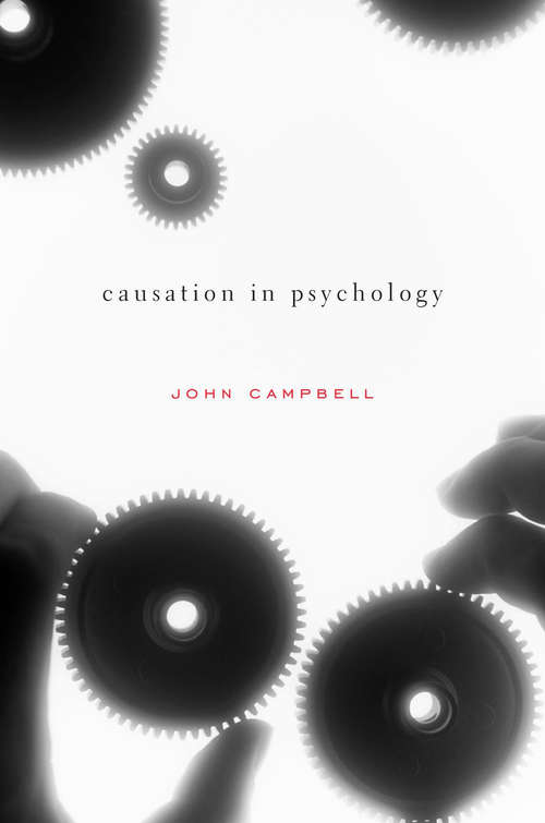 Book cover of Causation in Psychology