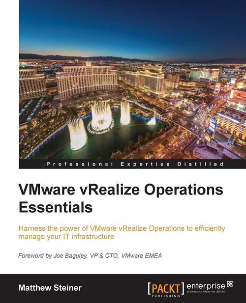 Book cover of VMware vRealize Operations Essentials