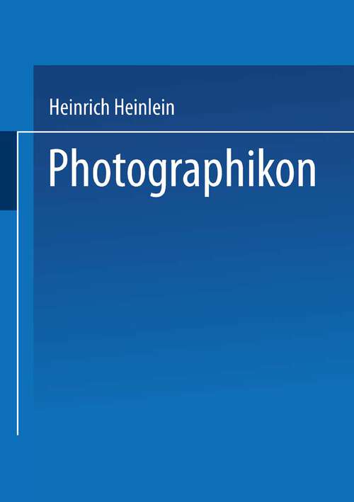 Book cover of Photographikon (1864)