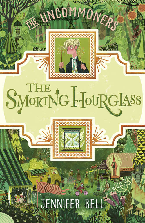 Book cover of The Smoking Hourglass (THE UNCOMMONERS #2)