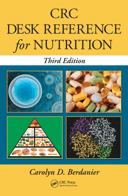 Book cover of CRC Desk Reference for Nutrition (3)
