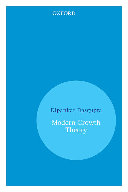 Book cover of Modern Growth Theory