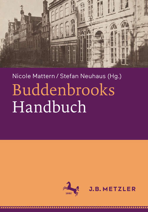 Book cover of Buddenbrooks-Handbuch