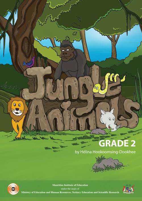 Book cover of Jungle Animals class 2 - MIE