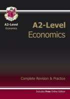 Book cover of CGP A2 Level Economics: Complete Revision and Practice (PDF)