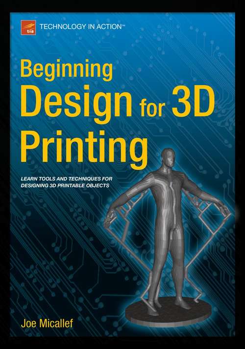 Book cover of Beginning Design for 3D Printing (1st ed.)