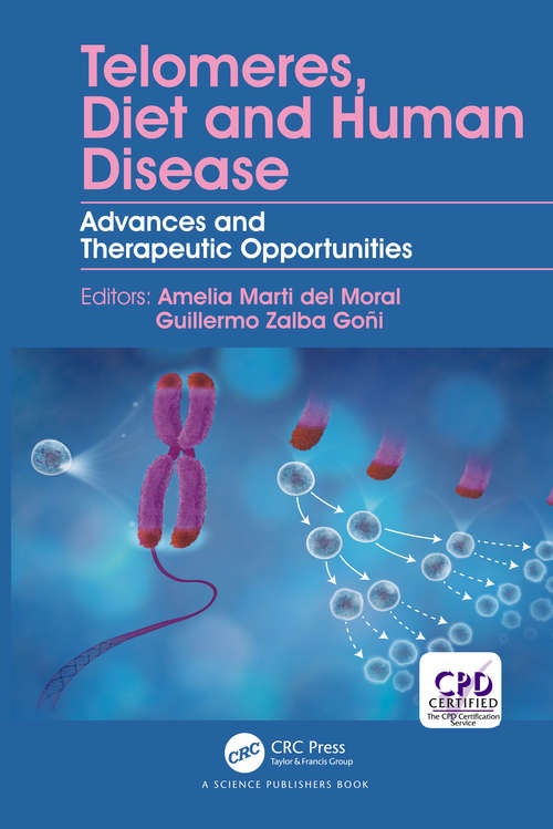 Book cover of Telomeres, Diet and Human Disease: Advances and Therapeutic Opportunities