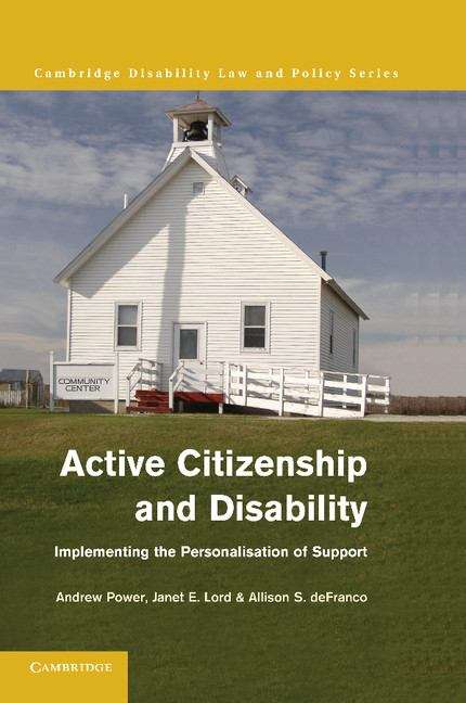 Book cover of Active Citizenship And Disability: Implementing The Personalisation Of Support ( (PDF)
