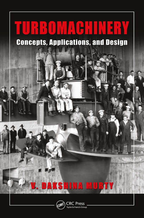 Book cover of Turbomachinery: Concepts, Applications, and Design