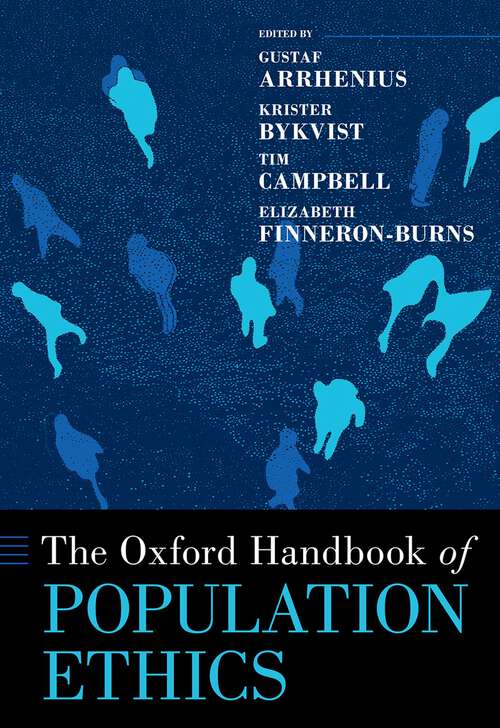 Book cover of The Oxford Handbook of Population Ethics (Oxford Handbooks)