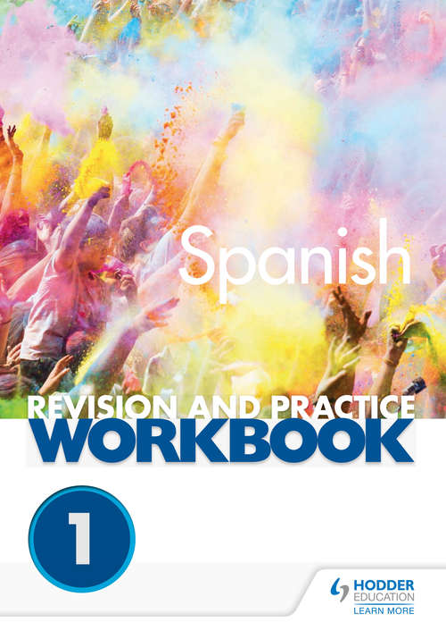Book cover of AQA A-level Spanish Revision and Practice Workbook Themes 1 and 2 (PDF)