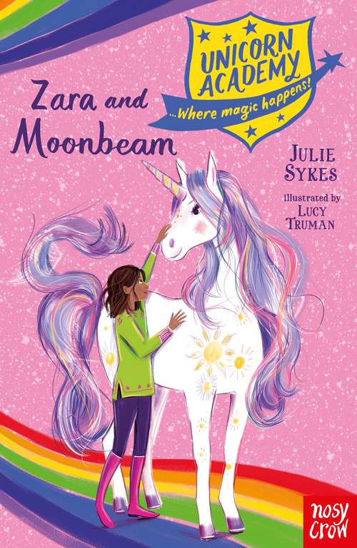 Book cover of Zara and Moonbeam (Unicorn Academy)