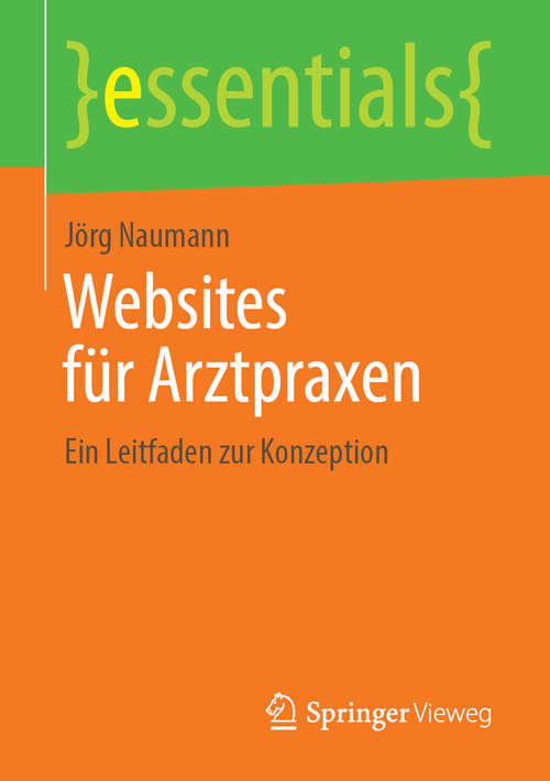 Book cover of Websites für Arztpraxen