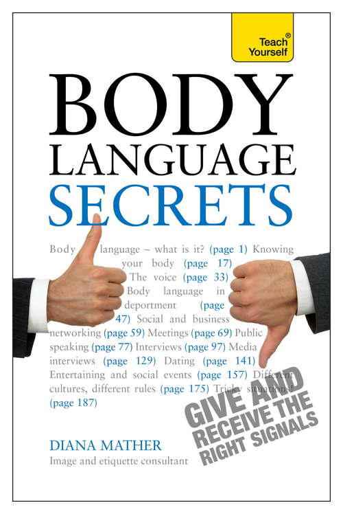 Book cover of Body Language Secrets: Teach Yourself Ebook (Teach Yourself)