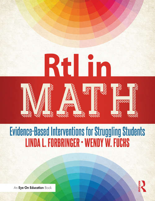 Book cover of RtI in Math: Evidence-Based Interventions for Struggling Students