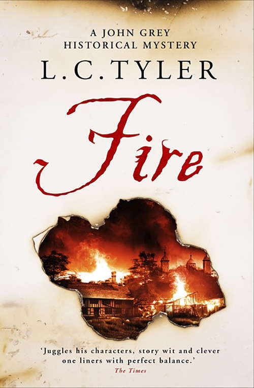 Book cover of Fire (A John Grey Historical Mystery)