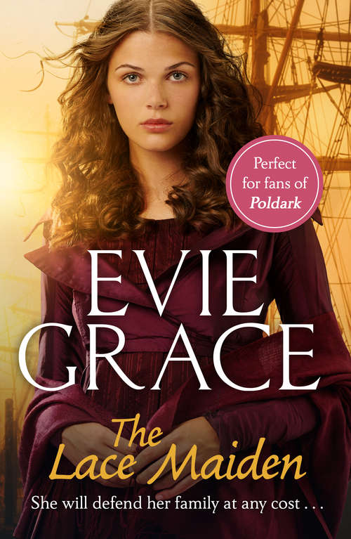 Book cover of The Lace Maiden (The Smuggler’s Daughters #1)