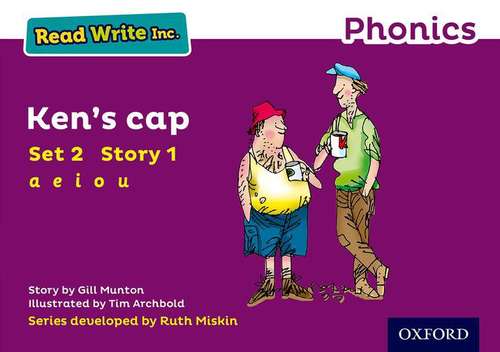 Book cover of Read Write Inc. Phonics: Purple Set 2 Storybook 1 Ken's Cap