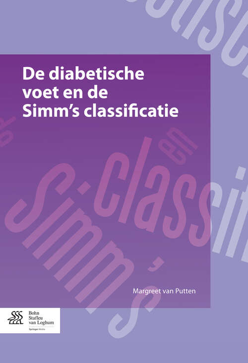 Book cover of De diabetische voet en de Simm's classificatie (2012)