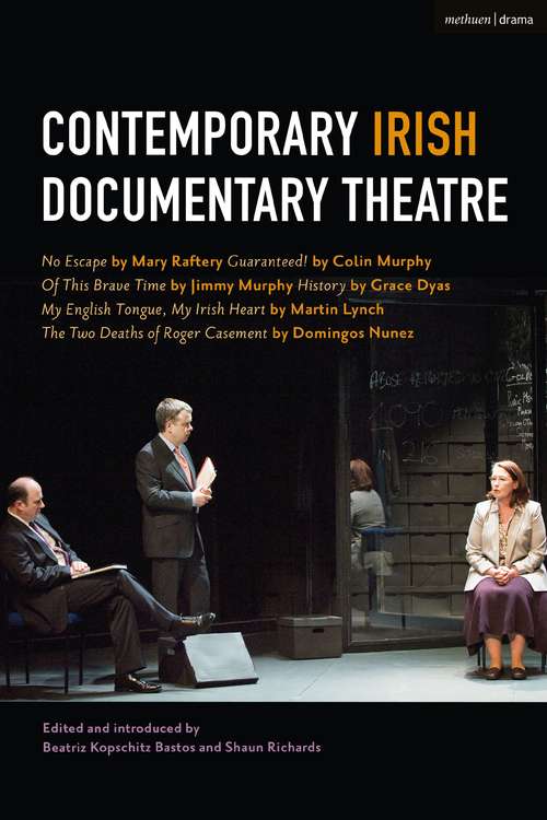 Book cover of Contemporary Irish Documentary Theatre