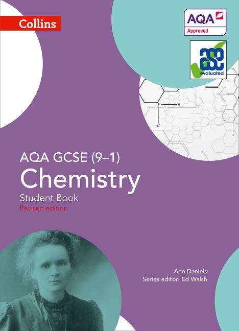 Book cover of AQA GCSE (9-1) chemistry for combined science: trilogy. Student book (PDF)