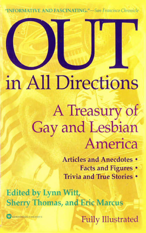 Book cover of Out in All Directions: A Treasury of Gay and Lesbian America