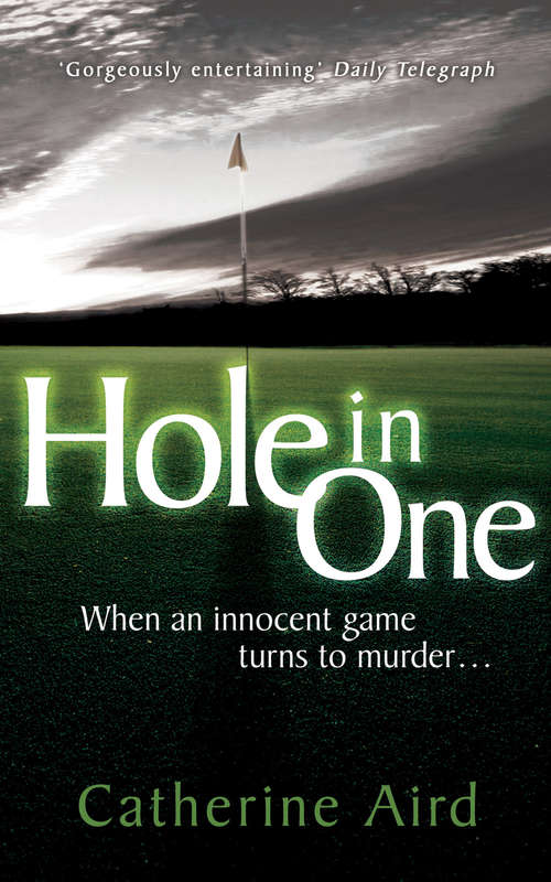 Book cover of Hole in One (Sloan and Crosby #21)