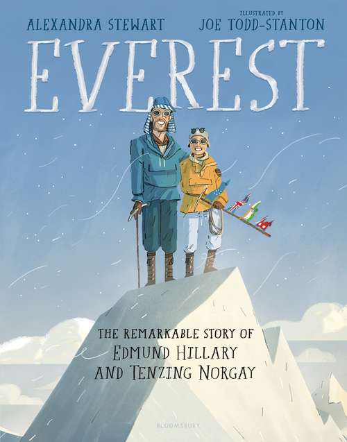 Book cover of Everest: The Remarkable Story of Edmund Hillary and Tenzing Norgay
