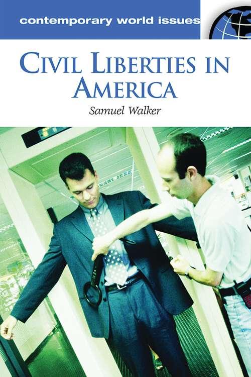 Book cover of Civil Liberties in America: A Reference Handbook (Contemporary World Issues)