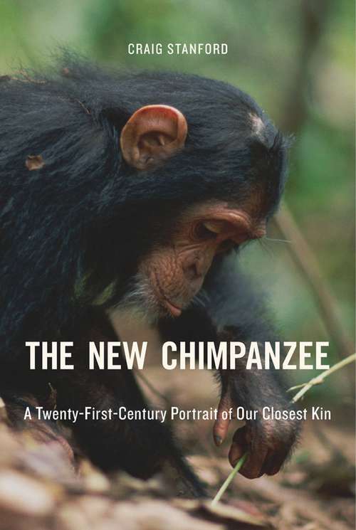 Book cover of The New Chimpanzee: A Twenty-First-Century Portrait of Our Closest Kin