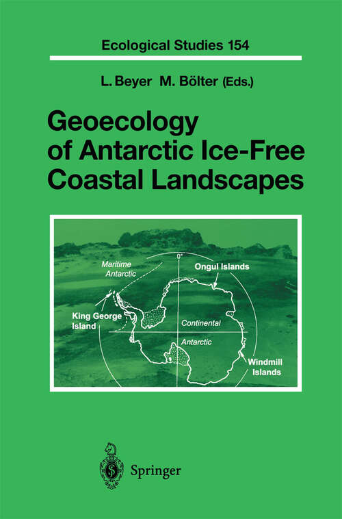 Book cover of Geoecology of Antarctic Ice-Free Coastal Landscapes (2002) (Ecological Studies #154)