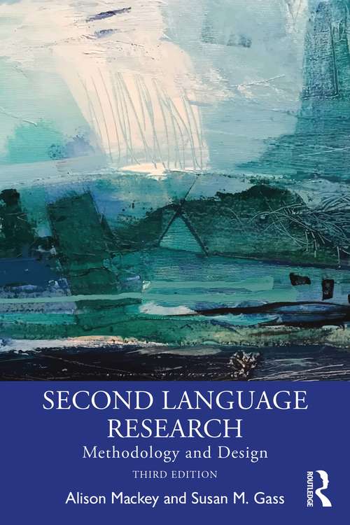 Book cover of Second Language Research: Methodology and Design (3)