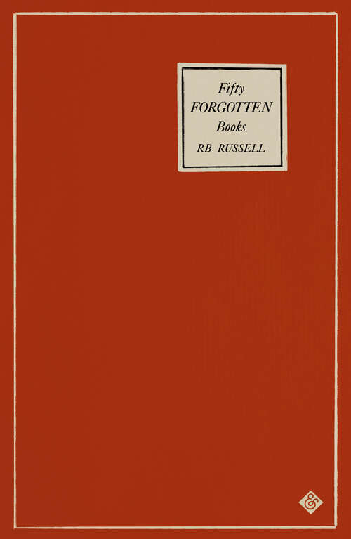 Book cover of Fifty Forgotten Books