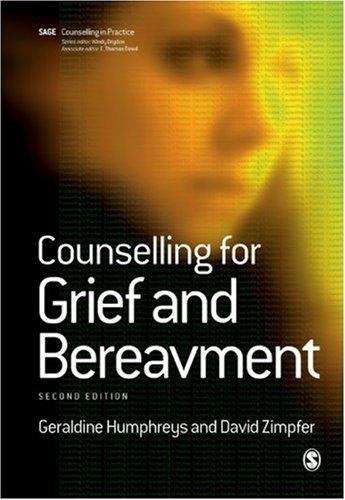 Book cover of Counselling for Grief and Bereavement (PDF)