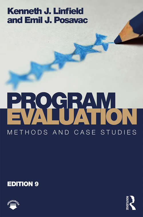 Book cover of Program Evaluation: Methods and Case Studies (9)