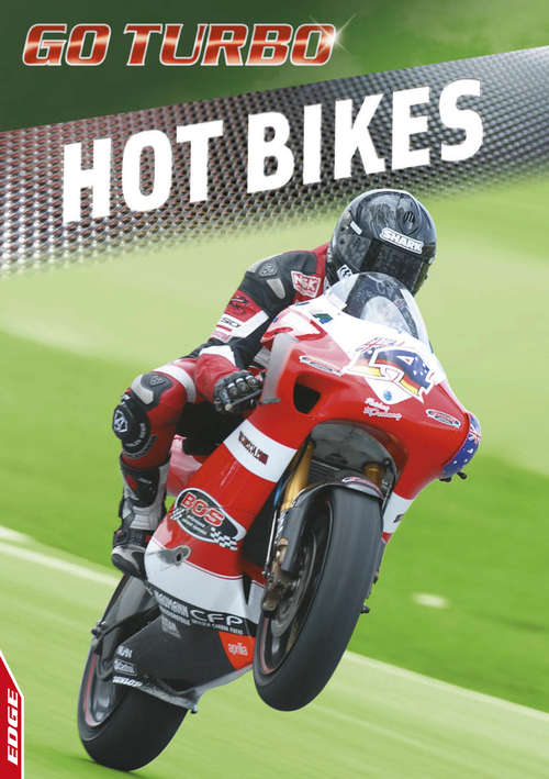 Book cover of Hot Bikes: Go Turbo: Hot Bikes (lib Ebook) (EDGE: Go Turbo #6)