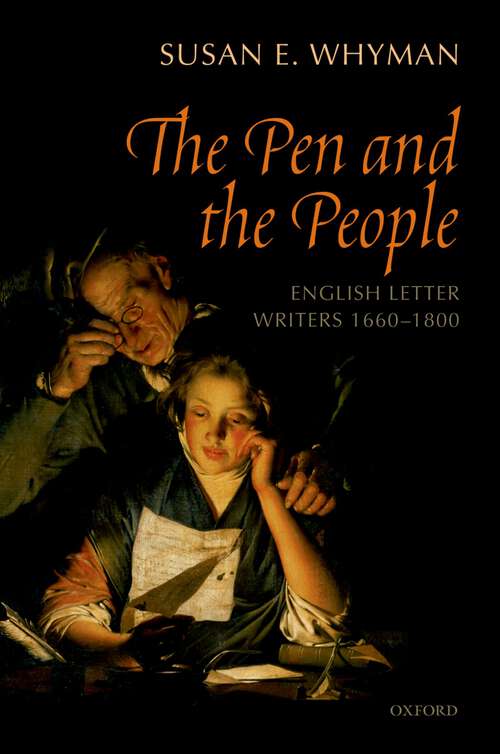 Book cover of The Pen and the People: English Letter Writers 1660-1800