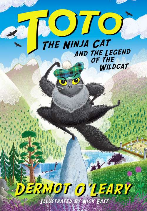 Book cover of Toto the Ninja Cat and the Legend of the Wildcat: Book 5 (Toto #5)